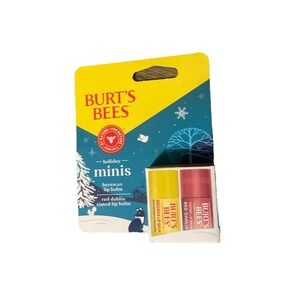 Burt's Bees Holiday Minis Lip Balm Gift Set, Natural See Individual Packaging